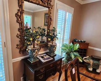 Stunning Ornate Gilded Mirror