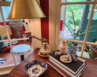 Brass Swing Arm Lamp