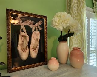 Framed Ballet Slippers