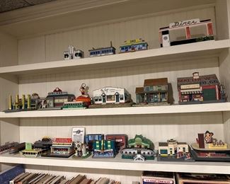 Collection of Roadside USA Diner Collectibles