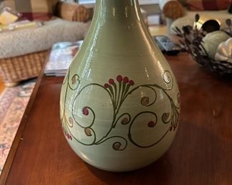 Bellini Hand Painted Vase Italtu