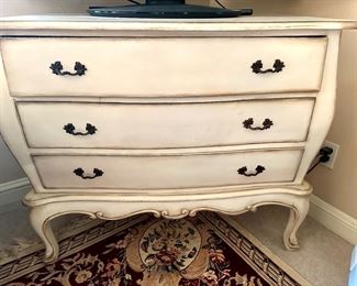 French shabby chic, distressed, small dresser