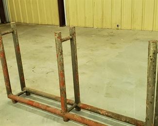 Take your firewood off the ground.  STURDY!  