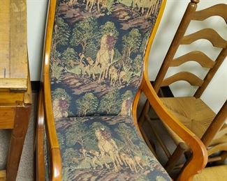 Handmade Chair based on the swan pattern.