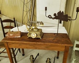Retangular, Vintage Table