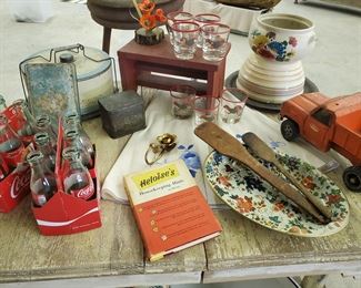 This table was used in the kitchen and is over vintage all the way.