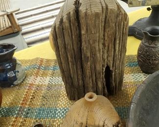 Schwab - Two Pieces - Art made out of driftwood 