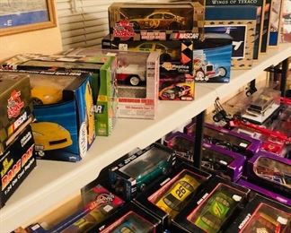 Die Cast Collection. Much to Choose From.