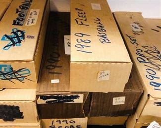 Various Team and Year sets of Baseball/NFL