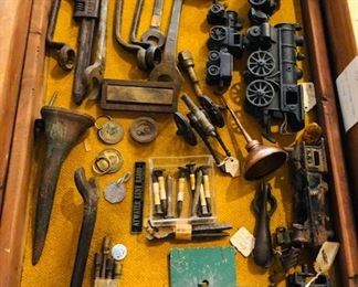 Vintage Tools, Cast Iron and Brass.