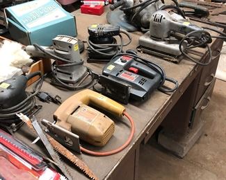 Various Items in the BARN to shop including Tools, Electronics, Automotive Parts and Items, Hardware and more! Including the Metal Aisle Shelving Units.