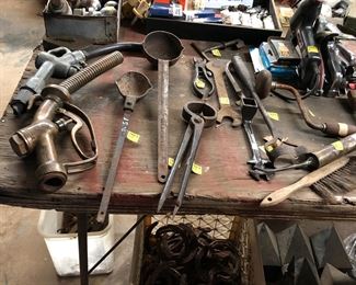 Various Items in the BARN to shop including Tools, Electronics, Automotive Parts and Items, Hardware and more! Including the Metal Aisle Shelving Units.