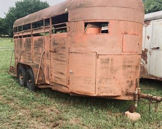 18 ft. Stock/Horse Trailer.