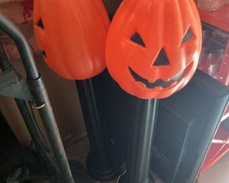 VINTAGE HALLOWEEN PUMPKIN BLOW MOLDS