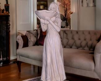 Huge Lady Statue. Has never been Outdoor. Close to 4ft Tall. $185