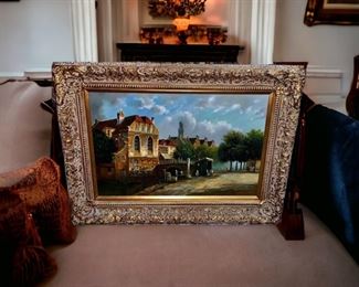 Huge 4ft Oil Painting 