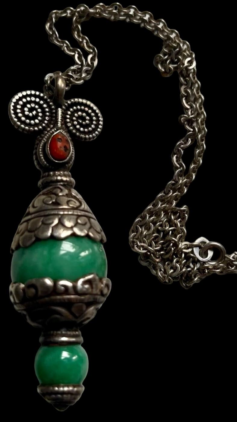 All prices are being uploaded. Everything can be picked up the very same day. 
Old Chinese Sterling Jade..Accepting Offers/Bids