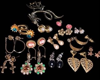 Real gold & Other earrings