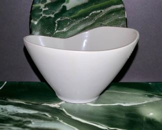 Cordon Bleu large White porcelain bowl..$45