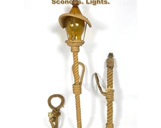Lot 1900 Lot Audoux Minet Style Sconces. Lights. 