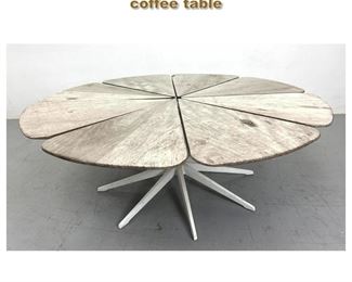 Lot 2124 Richard Schultz for Knoll, Petal coffee table
