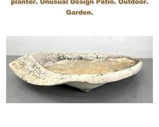 Lot 2196 Rare huge WILLY GUHL biomorphic planter. Unusual Design Patio. Outdoor. Garden. 