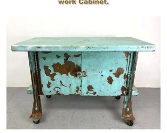 Lot 2267 Heavy Industrial Rolling work Cabinet. 