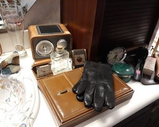 Crosley radio, leather gloves, travel alarm clocks, and more.