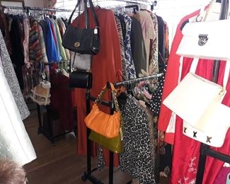 Designer handbags from Salvatore Ferragamo, Furla, Coach, and more.