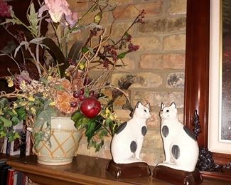 Custom floral arrangements and Takahashi cats.