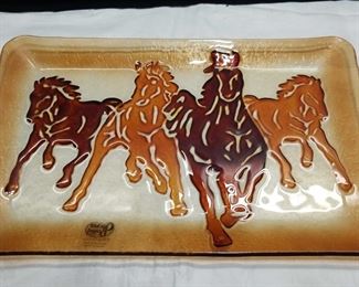 Horse Plate By Cracker Barrel