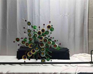 Beautiful Green Yard Art Piece