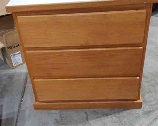 3 Drawer Dresser with secret compartment