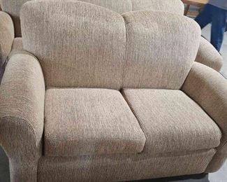 Tan Love Seat