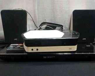 Sony Blue Ray DVD Player JVC Micro System