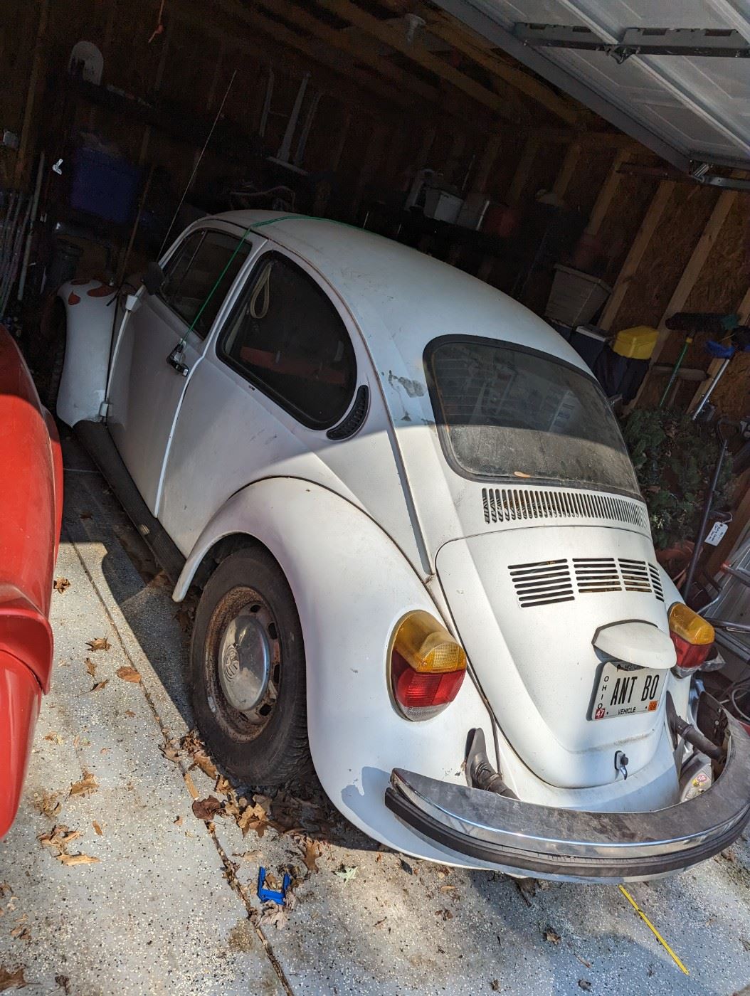 1977 VW Beetle! 4 speed.  I will consider bids till Saturday 1 pm.