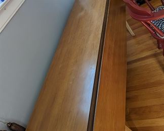 drop leaf harvest length table