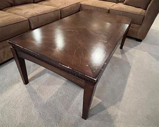 Wood coffee table (as is) 