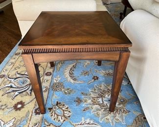 Wood side table 22" x 24" x 23"H