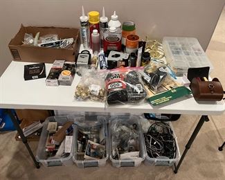 Tools and hardware....