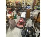 Ladders, mowers, saws, band saws, sanders, hand tools, you name it!