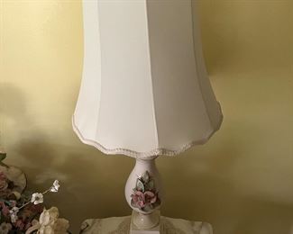 Pair of large vintage lamps