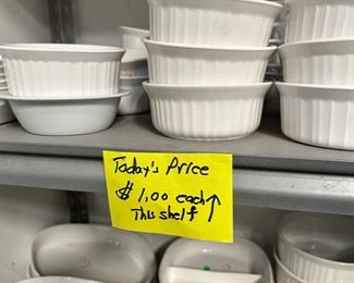 French white corningware