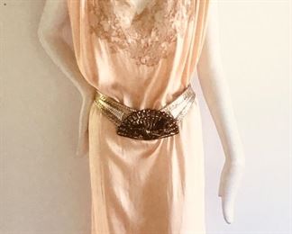 VINTAGE ARGENTINIAN 1940's COUTURE NEGLIGE