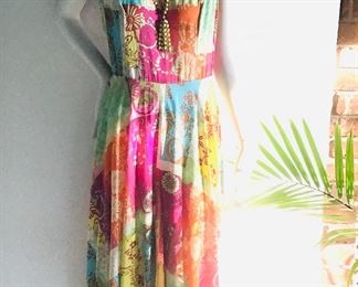 VINTAGE COTTON SUMMER DAY DRESS