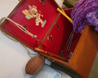 Vintage toy chest