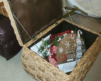 Lots of holiday decor, crafts, etc