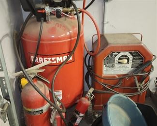 Craftsman Air Compressor, Welding unit