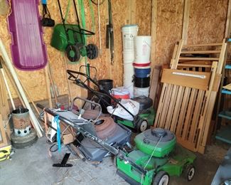 2 lawnmowers - unsure if they will start
