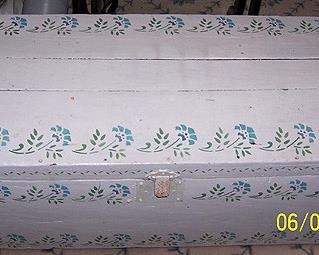 Painted trunk